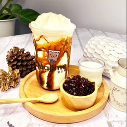 ชานมไต้หวันบราวร์ชูก้าปั่น