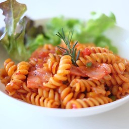 พาสต้าผัดเบคอน