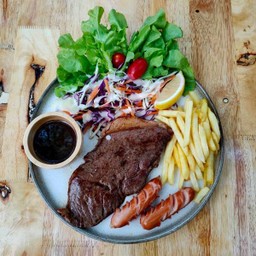 สเต็กเนื้อเซอร์ลอยน์