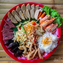 ส้มตำ ยำแซ่บ หารแก้ว