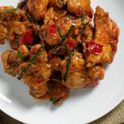 ผัดพริกเผาไก่