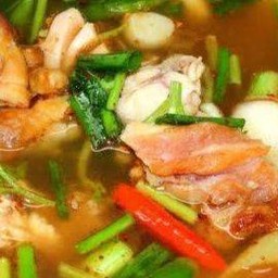 ต้มแซ่บไก่ย่าง(เลาะกระดูกออก)