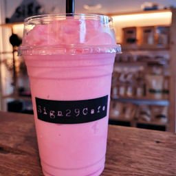 นมชมพูปั่น