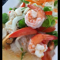 ยำวุ้นเส้นทะเล