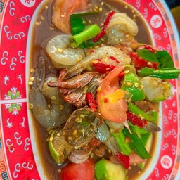 ยำกุ้งสด