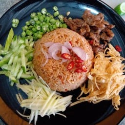 ข้าวคลุกกะปิปลายแหลม ปลายแหลม