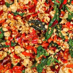 ข้าวกระเพราหมู3พริก