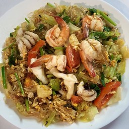 ผัดวุ้นเส้นทะเล