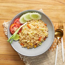 ข้าวผัด มังสวิรัติ หรือ เจ