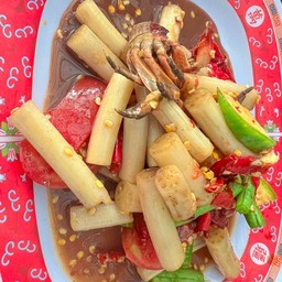 ตำไหลบัวไม่ปลาร้า