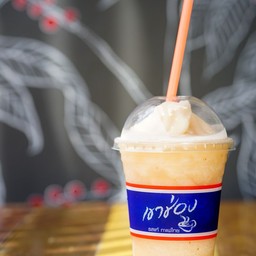 พีชสมูทตี้   ( peach smoothie )