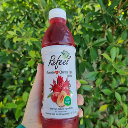 น้ำกระเจี๊ยบพุทราจีน Refeel 430 ml