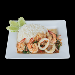 ข้าวกระเพราทะเล