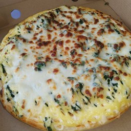 ผักโขมอบชีส M