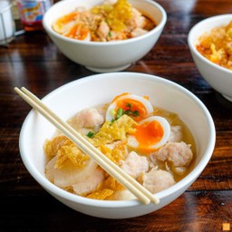 เตี๋ยวหมูเด้งน้ำใส พิเศษ