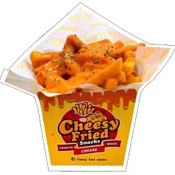เฟรนฟายCheesy Fried Snacks ลำลูกกาคลอง3