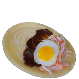 ไข่ + พริกเผา + ปูอัด