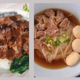 ข้าวหมูอบ ข้าวไก่อบ ก๋วยเตี๋ยวหมูตุ๋นเกาเยหลาหมูตุ๋นก๋วยเตี๋ยวไก่อบ ข้าวหมูตุ๋น รามคำแหง58/3 (มานพ) ราม58/3