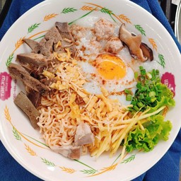 โจ๊กหมูไวไวทรงเครื่อง น้ําข้น