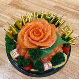 เค้กแซลมอนซาซิมิ REGULAR