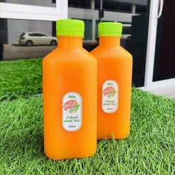 น้ำส้มคั้นสดแท้100% 220ml 1ขวด