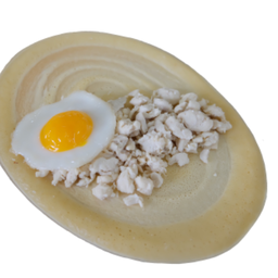 ไข่ - ไก่สับ