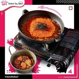 ข้าวคลุกสาหร่ายไข่กุ้ง จุกกุมิ