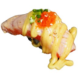 แซลมอนเบริ์นซอสส้ม