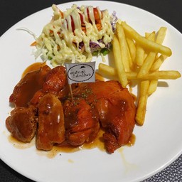 สเต็กไก่สไปซี่