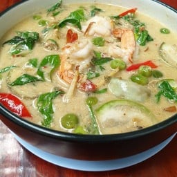 แกงเขียวหวานกุ้ง