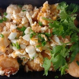 Stir Fried Tofu With Egg