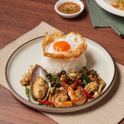 Drunken Stir-Fried Seafood