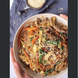 No.076 잡채จับแช ( Japchae )