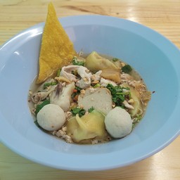 เกี๊ยวแห้ง(ต้มยำ)