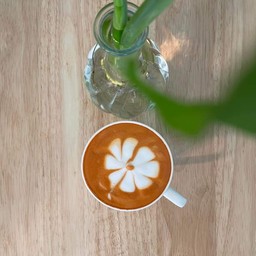 คาปูชิโน่ร้อน