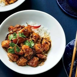 ข้าวไก่ผัดซอสหม่าล่า สไตล์เสฉวน