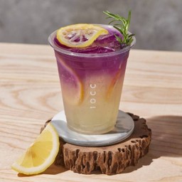 Butterfly Pea Lemon Soda
