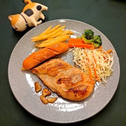 สเต็กไก่ย่าง