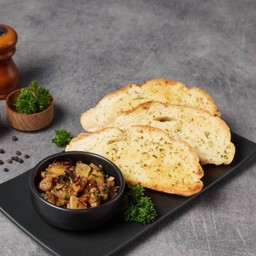 Clam and Garlic Bread