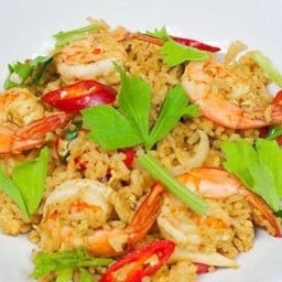 ข้าวผัดผงกะหรี่กุ้ง L