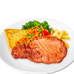 สเต็กหมูสไปซี่