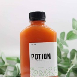 (Potion) น้ำมะเขือ+แอปเปิ้ลแดง
