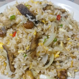Fried Rice With Gourami Fish
