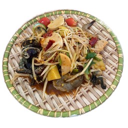 ตำป่ากุ้งสด