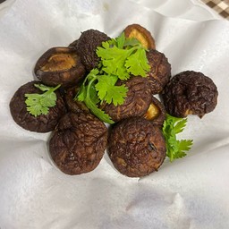 เห็ดหอมสดคั่วซีอิ๊ว