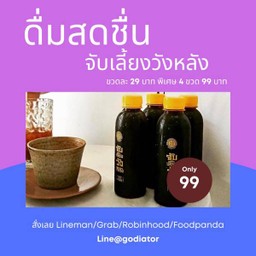 จับเลี้ยงวังหลัง 4 ขวด 99บาท