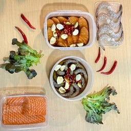 กุ้งดองแซลมอนดอง แซ่บจู้(สาขา2) สาขาสามย่านหน้าหัวลำโพง