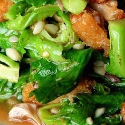 แขนงหมูกรอบ -เป็นกับข้าว