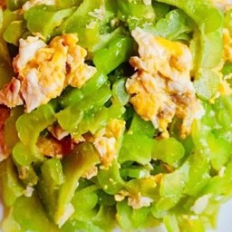 มะระผัดไข่-เป็นกับข้าว