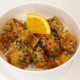 Orange Tofu เต้าหู้ทอดซอสส้ม